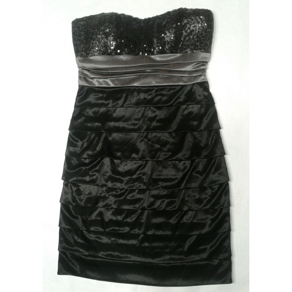 Speechless sequence black and Gray Dress sample Ju